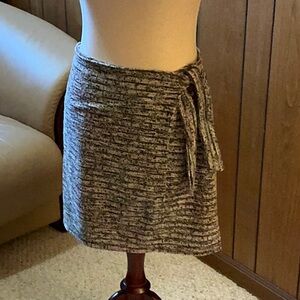 LOFT faux wrap skirt